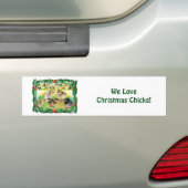 クリスマスチックス バンパーステッカー (車上)