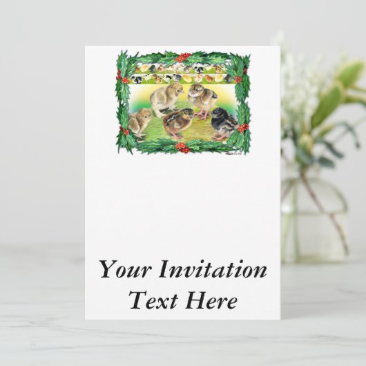 クリスマスチックス 招待状 (スタンド正面)