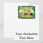 クリスマスチックス 招待状 (正面/裏面)