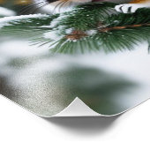 クリスマスチップムンク フォトプリント            (角)