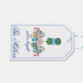 クリスマスチノワセリージンジャージャートピアリー ギフトタグ (正面(横))