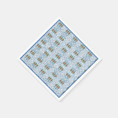 クリスマスチノワセリーバンブートピアリートゥピアリー スタンダードカクテルナプキン (角)