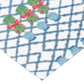 クリスマスチノワセリーバンブートピアリートゥピアリー テーブルクロス (アングル)