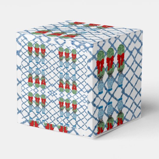 クリスマスチノワセリーバンブートピアリートゥピアリー フェイバーボックス (裏面サイド)