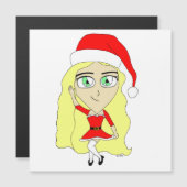 クリスマスチビ（小さくかわいく書いた感じ） (正面/裏面)