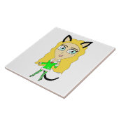 クリスマスチビ（小さくかわいく書いた感じ） タイル (側面)