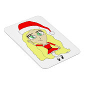 クリスマスチビ（小さくかわいく書いた感じ） マグネット (右側)