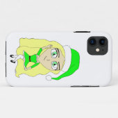 クリスマスチビ(小さくかわいく書いた感じ) Case-Mate iPhoneケース (裏面(横))
