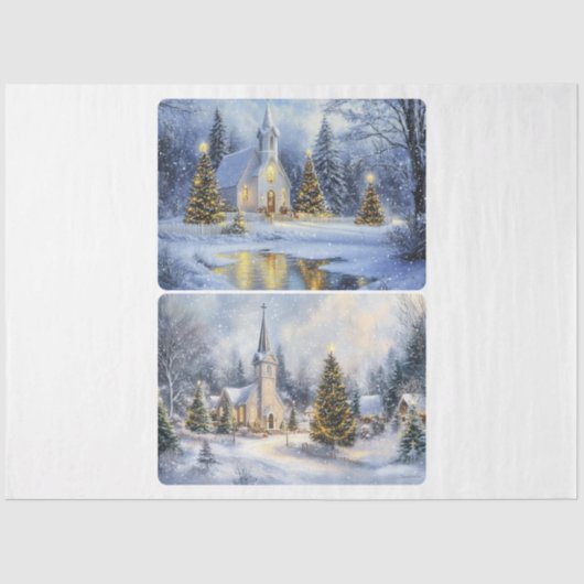 クリスマスチャペル 薄葉紙 (正面)