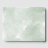 クリスマスチャーチドア冬のシ結婚ーン ゲストブック (裏面)