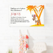 クリスマスチャーチ招待状 横断幕 (インサイチュ)