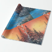 クリスマスチャーム ラッピングペーパー (アンロールド)