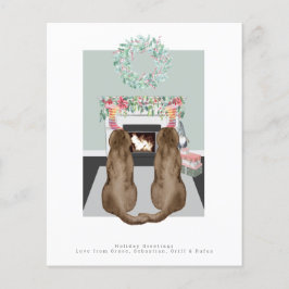 クリスマスチョコレートラブラドールドッグフィアレスシーン