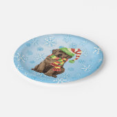 クリスマスチョコレート研究所 ペーパープレート (アングル)