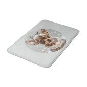 クリスマスチワホアトナディアドッグ バスマット (アングル)