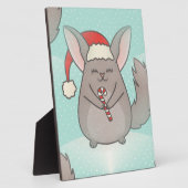 クリスマスチンチラ フォトプラーク (側面)