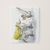 クリスマスチーズのパズル ジグソーパズル (縦)