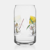 クリスマスチーズを持ち込む ガラス缶 (右)