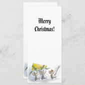 クリスマスチーズホリデーブックマークを取り込む (正面/裏面)