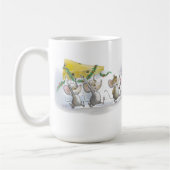 クリスマスチーズマグカップを持ち込む マグカップ (左)