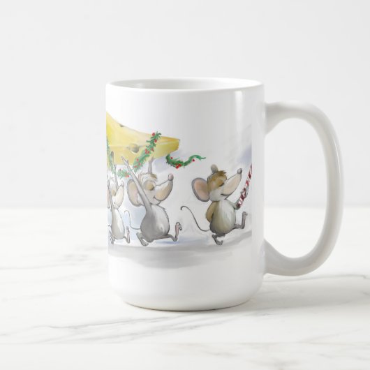 クリスマスチーズマグカップを持ち込む マグカップ (右)