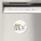 クリスマスチーズ磁石を持ち込む マグネット (インサイチュ (食洗機))