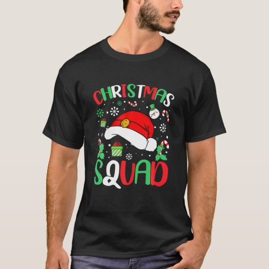 クリスマスチーム家族グループのマッチングChristmas Pa Tシャツ (正面)