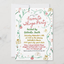 クリスマスツお気に入りのィーズ招待状 招待状