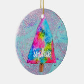 クリスマスツモダンリファンキーーの色名 セラミックオーナメント (右)