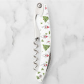 クリスマスツリーおよびサンタ ソムリエナイフ (正面)