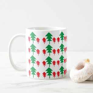 クリスマスツリーかわいい コーヒーマグカップ