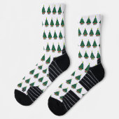 クリスマスツリーでほっこり ソックス (左)