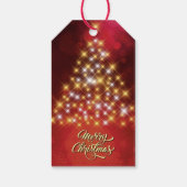 クリスマスツリーで楽しいクリスマス ギフトタグ (裏面)