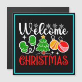 クリスマスツリーとオーナメントの歓迎 -23758 (正面/裏面)