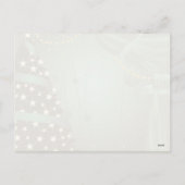 クリスマスツリーとカーテンポストカード シーズンポストカード (裏面)