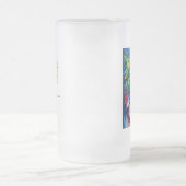 クリスマスツリーとギフト付きサンタ フロストグラスビールジョッキ (中央)