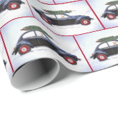 クリスマスツリーとゴールデンレトリバー ラッピングペーパー (ロールコーナー)