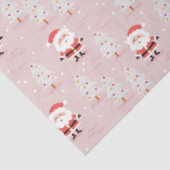 クリスマスツリーとサンタクロース 薄葉紙 (詳細)