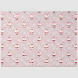 クリスマスツリーとサンタクロース 薄葉紙