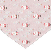 クリスマスツリーとサンタミディアムテーブルランナー ミディアムテーブルランナー (コーナー)