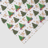 クリスマスツリーとジンジャーブレッド 薄葉紙 (詳細)