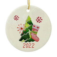 クリスマスツリーとストッキングウィムジー