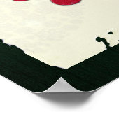 クリスマスツリーとストッキングウィムジー ポスター (角)