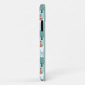 クリスマスツリーと可愛いラマ Case-Mate iPhoneケース (裏面/右)