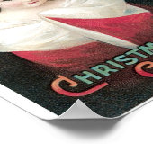 クリスマスツリーと子ども ポスター (角)