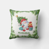 クリスマスツリーと格言 クッション (裏面)