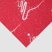 クリスマスツリーと降雪 薄葉紙 (詳細)