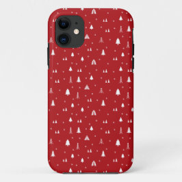 クリスマスツリーと雪の結晶 iPhone 11ケース 11 ケース
