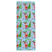 クリスマスツリーによるサンタゴルフ ワインギフトバッグ (裏面)