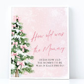 クリスマスツリーに弓を付けるママのゲームのサインは何歳だった ポスター